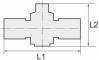 Drosel traseu - cuple push-in