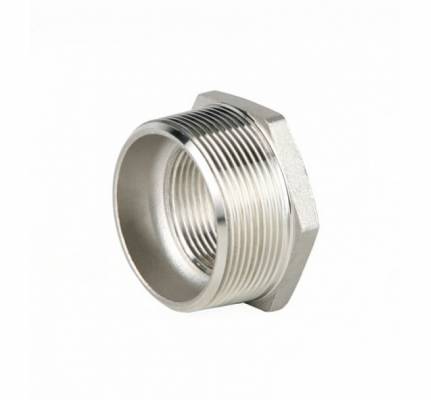 Reductie, filet int. NPT 3/8&QUOT; x filet ext. NPT 1/2&QUOT;, max. 20 bar, AISI 316
