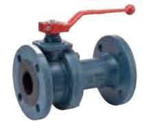 Robinet cu bila, flansa otel, CORP split, seria AICG, FIRE SAFE