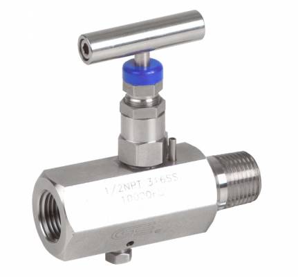 Robinet cu ac si aerisire, din inox, filete G 1/4, 6000 psi
