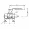 Robinet cu bila pentru conditii grele tip LKH, control manual si filete interioare G 2&QUOT;, PN 63