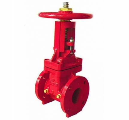 Robinet cu sertar, scaun EPDM, flanse, 4&QUOT;, 300 psi