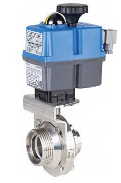 Robinet sanitar cu bila, filet ext./conex. sudabila 2&QUOT;, actuator electric, PN 10