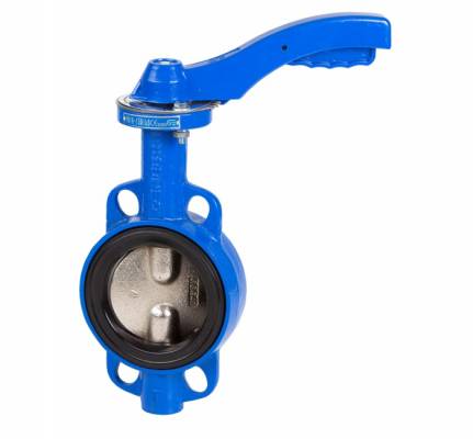 Robinet fluture Wafer, disc din fier ductil, flanse PN 10/16 & ANSI 150, 3&QUOT; (DN80)