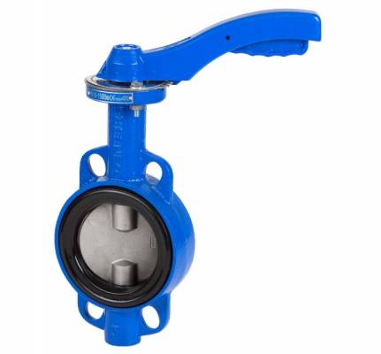Robinet fluture Wafer, disc din inox, flanse PN 10/16 & ANSI 150, 2&QUOT; (DN50)
