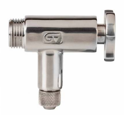 Robinet probe cu valva golire, din inox, filet G 1/2, PN 10