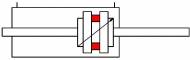 Cilindru standard dubla actiune magnetic cu tija bilaterala, Ø160-320