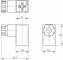 Conector forma C, 16 mm - 24V