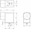 Conector forma B, 22 mm - NPTF
