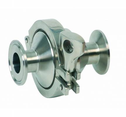 Supapa de sens cu conexiuni sanitare, 2 1/2&QUOT;, PN 10