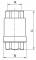 Supapa de sens din inox, filete interioare Rp 3/8&QUOT;, PN 63
