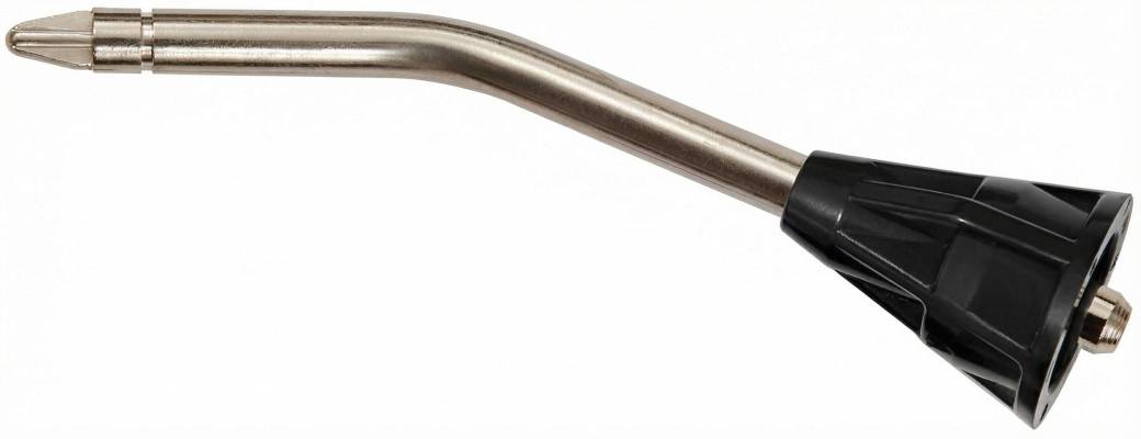 Tub extensie curbat cu duza tip stea, 90mm