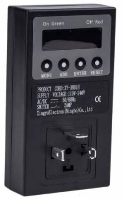 Timer electronic, 110 - 240 V AC/DC, max. 2A