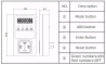 Timer electronic, 110 - 240 V AC/DC, max. 2A