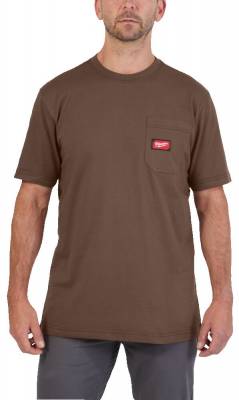 Tricou lucru - marimea M - maro