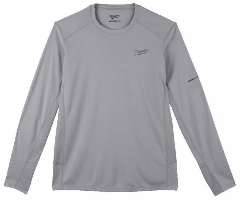 WORKSKIN Bluza de corp subtire cu maneci lungi - marimea L - gri