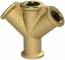 Ramificator cu 4 filete interioare G 1/2&QUOT;, alama