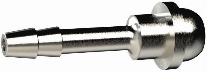 Adaptor furtun 19mm cu conexiune tip bila, pt. piulita G 3/4&QUOT;, alama nichelata