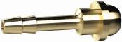 Adaptor furtun 6mm cu conexiune tip bila, pt. piulita G 1/4&QUOT;, alama