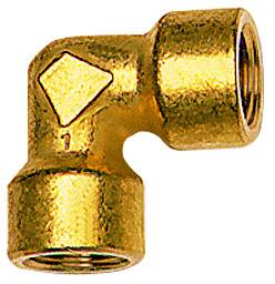 Cot 90° cu filete interioare G 1&QUOT;, PN 60, alama