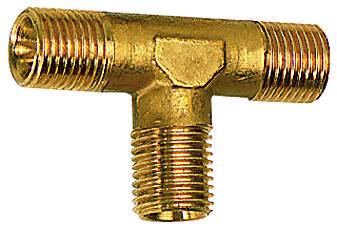 Conector T cu filete exterioare R 1/8&QUOT;, alama