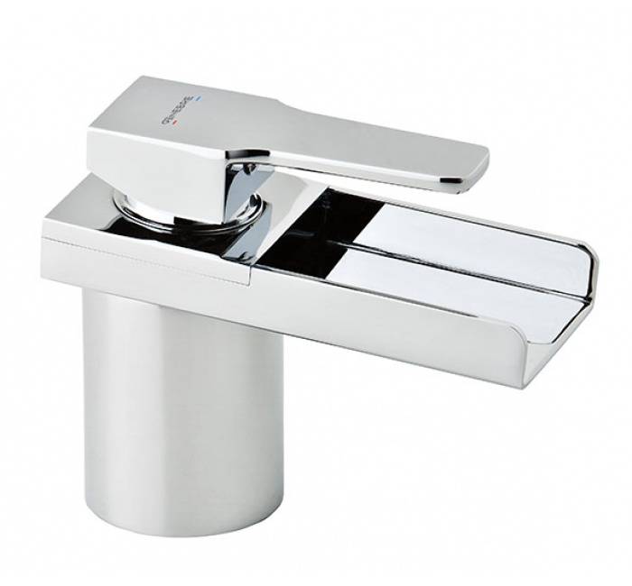 Baterie lavoar tip cascada cu mixer