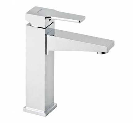 Baterie cu mixer inaltime medie pentru lavoar