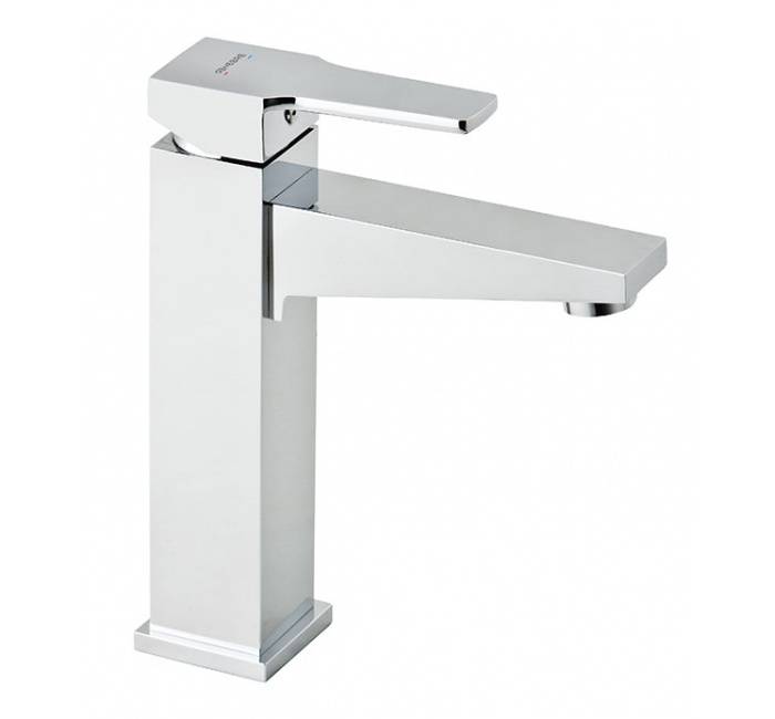 Baterie cu mixer inaltime medie pentru lavoar