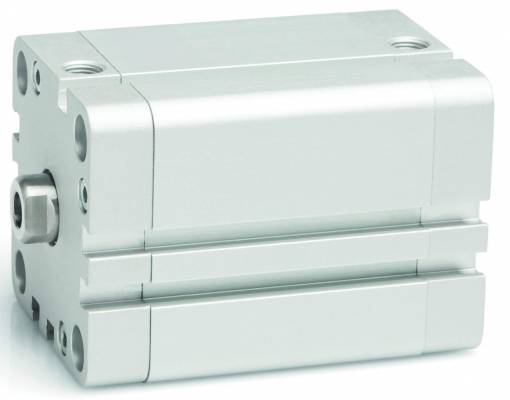 Cilindru compact UNITOP simpla actiune magnetic, tija filet interior - arc frontal