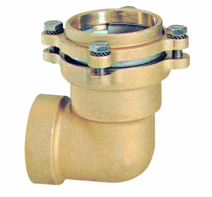 Conector L pentru teava PE Ø 90 mm, filet interior G 3&QUOT; si flansa