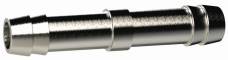 Conector drept 9mm, din alama nichelata