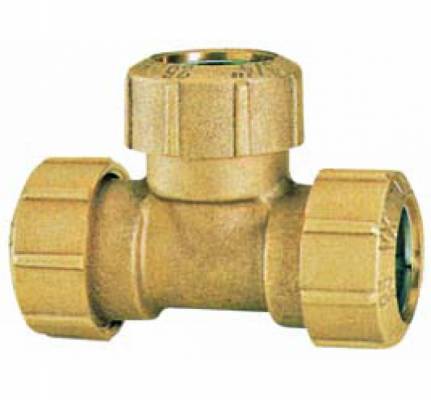 Conector T pentru teava PE Ø 15 mm