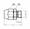Cupla Aluminiu - pentru furtun PVC