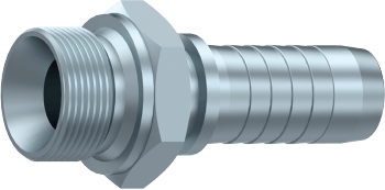 Cupla dreapta cu filet exterior BSP, con 60°
