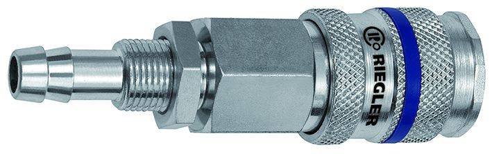 Cupla rapida mama DN 7,8, cu adaptor furtun si filet - robusta