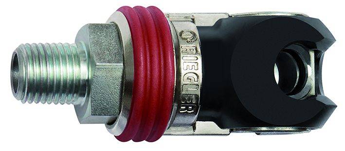 Cupla siguranta mama DN 8, filet exterior, rotativa, ISO 6150 C