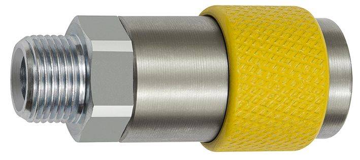 Cupla siguranta mama DN 6 cu filet exterior, tip pivotant, ne-interschimbabila