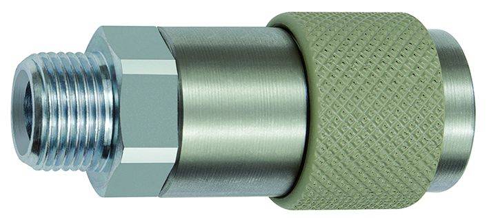Cupla siguranta mama DN 6 cu filet exterior, tip pivotant, ne-interschimbabila