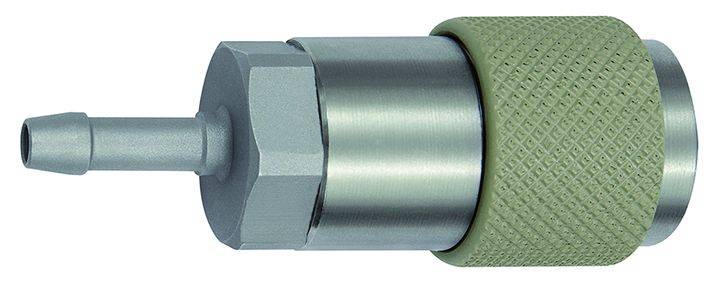 Cupla siguranta mama DN 6 cu adaptor furtun, tip pivotant, ne-interschimbabila