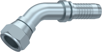 Cupla rotativa 45° cu filet interior JIC 37° 1 5/8&QUOT;-12h UNF, furtun DN 1 1/4&QUOT;
