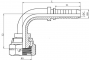Cupla rotativa 90° cu filet interior 1/2&QUOT; BSP, furtun DN 1/2&QUOT;, con 60°