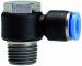 Cupla L banjo - ramificator push-in cu filet conic exterior, seria standard, R 1/8&QUOT; - 4 mm
