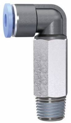 Cupla L push-in extins cu filet exterior si O-ring, seria Mini, R 1/8&QUOT; - 6 mm