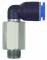 Cupla L push-in extins cu filet conic exterior etansat cu PTFE, seria standard, R 1/2&QUOT; - 6 mm