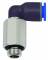 Cupla L push-in extins cu filet cilindric exterior si O-ring, seria standard, M5 - 6 mm