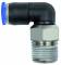 Cupla L push-in cu filet exterior, seria Mini, R 1/8&QUOT; - 6 mm