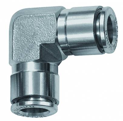 Cupla L push-in, seria Inox, 14 mm