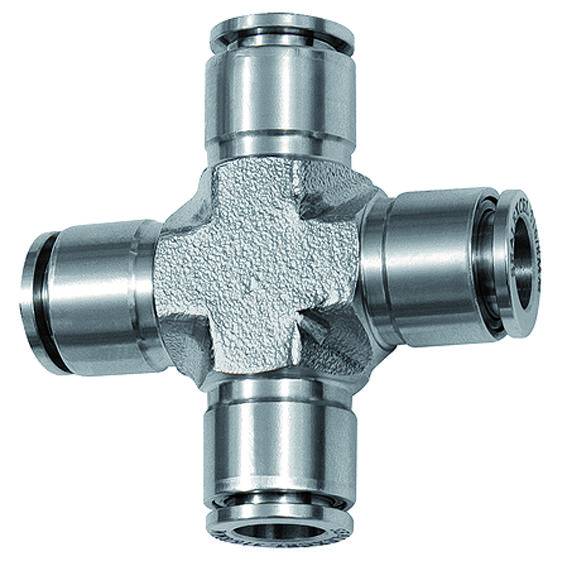 Cupla X push-in, seria Inox