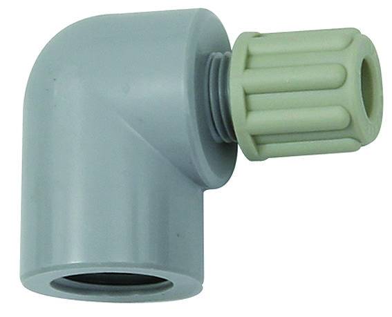 Cuple L push-on cu filet cilindric interior - Poliamida