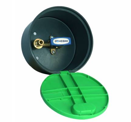 Robinet cu bila pentru hidrant in cutie, filet G 3/4&QUOT; x G 1&QUOT;, PN 16